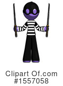 Purple Design Mascot Clipart #1557058 by Leo Blanchette