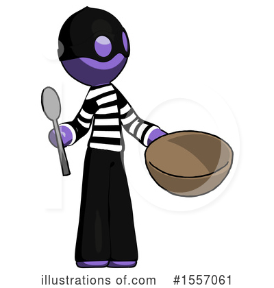 Royalty-Free (RF) Purple Design Mascot Clipart Illustration by Leo Blanchette - Stock Sample #1557061