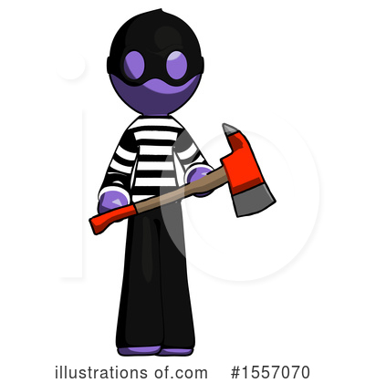 Royalty-Free (RF) Purple Design Mascot Clipart Illustration by Leo Blanchette - Stock Sample #1557070