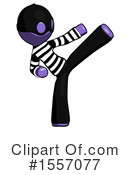 Purple Design Mascot Clipart #1557077 by Leo Blanchette