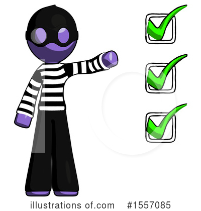 Royalty-Free (RF) Purple Design Mascot Clipart Illustration by Leo Blanchette - Stock Sample #1557085