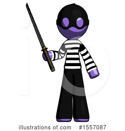 Royalty-Free (RF) Purple Design Mascot Clipart Illustration by Leo Blanchette - Stock Sample #1557087