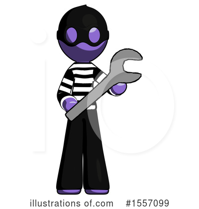 Royalty-Free (RF) Purple Design Mascot Clipart Illustration by Leo Blanchette - Stock Sample #1557099