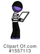 Purple Design Mascot Clipart #1557113 by Leo Blanchette