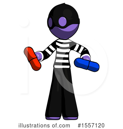Royalty-Free (RF) Purple Design Mascot Clipart Illustration by Leo Blanchette - Stock Sample #1557120