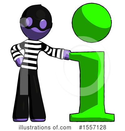 Royalty-Free (RF) Purple Design Mascot Clipart Illustration by Leo Blanchette - Stock Sample #1557128