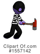 Purple Design Mascot Clipart #1557142 by Leo Blanchette