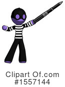 Purple Design Mascot Clipart #1557144 by Leo Blanchette