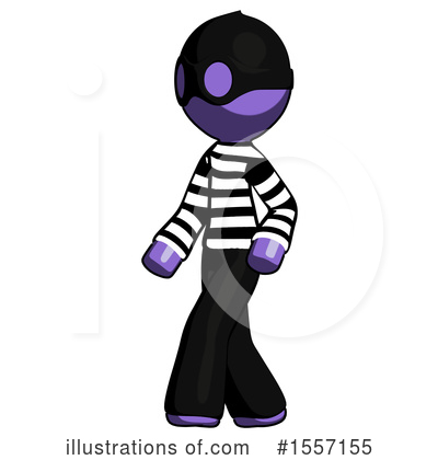Royalty-Free (RF) Purple Design Mascot Clipart Illustration by Leo Blanchette - Stock Sample #1557155