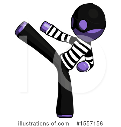Royalty-Free (RF) Purple Design Mascot Clipart Illustration by Leo Blanchette - Stock Sample #1557156