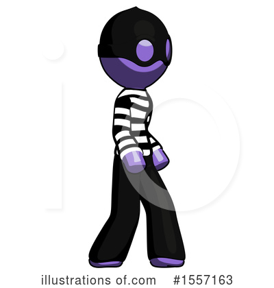 Royalty-Free (RF) Purple Design Mascot Clipart Illustration by Leo Blanchette - Stock Sample #1557163