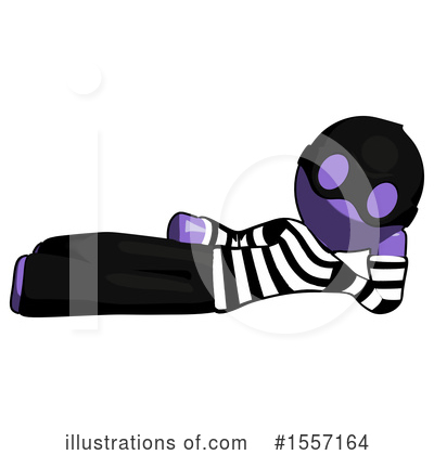 Royalty-Free (RF) Purple Design Mascot Clipart Illustration by Leo Blanchette - Stock Sample #1557164