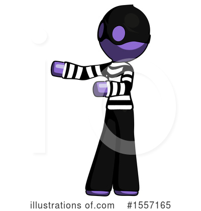 Royalty-Free (RF) Purple Design Mascot Clipart Illustration by Leo Blanchette - Stock Sample #1557165