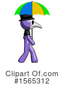 Purple Design Mascot Clipart #1565312 by Leo Blanchette