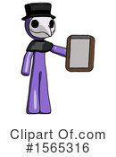 Purple Design Mascot Clipart #1565316 by Leo Blanchette