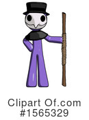 Purple Design Mascot Clipart #1565329 by Leo Blanchette