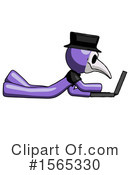 Purple Design Mascot Clipart #1565330 by Leo Blanchette