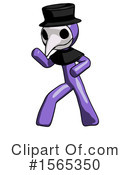 Purple Design Mascot Clipart #1565350 by Leo Blanchette