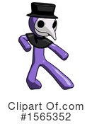 Purple Design Mascot Clipart #1565352 by Leo Blanchette