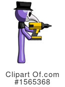 Purple Design Mascot Clipart #1565368 by Leo Blanchette