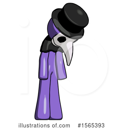 Royalty-Free (RF) Purple Design Mascot Clipart Illustration by Leo Blanchette - Stock Sample #1565393