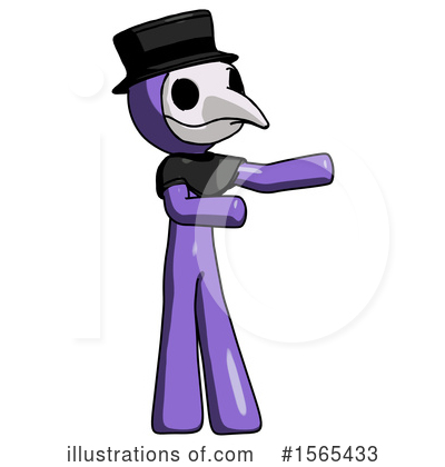 Royalty-Free (RF) Purple Design Mascot Clipart Illustration by Leo Blanchette - Stock Sample #1565433