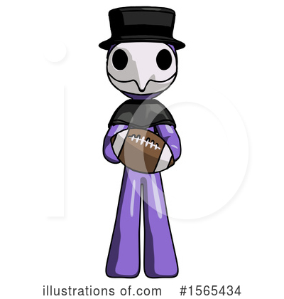 Royalty-Free (RF) Purple Design Mascot Clipart Illustration by Leo Blanchette - Stock Sample #1565434