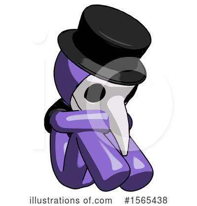 Royalty-Free (RF) Purple Design Mascot Clipart Illustration by Leo Blanchette - Stock Sample #1565438