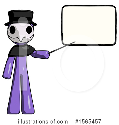 Royalty-Free (RF) Purple Design Mascot Clipart Illustration by Leo Blanchette - Stock Sample #1565457