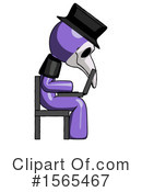 Purple Design Mascot Clipart #1565467 by Leo Blanchette