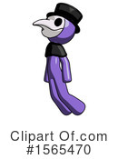 Purple Design Mascot Clipart #1565470 by Leo Blanchette