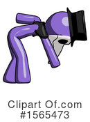 Purple Design Mascot Clipart #1565473 by Leo Blanchette