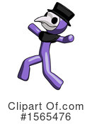 Purple Design Mascot Clipart #1565476 by Leo Blanchette