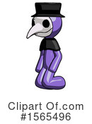 Purple Design Mascot Clipart #1565496 by Leo Blanchette