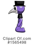 Purple Design Mascot Clipart #1565498 by Leo Blanchette