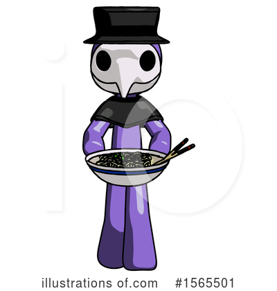 Royalty-Free (RF) Purple Design Mascot Clipart Illustration by Leo Blanchette - Stock Sample #1565501