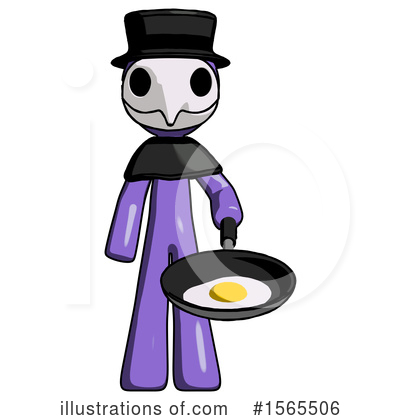 Royalty-Free (RF) Purple Design Mascot Clipart Illustration by Leo Blanchette - Stock Sample #1565506