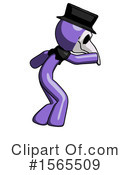 Purple Design Mascot Clipart #1565509 by Leo Blanchette