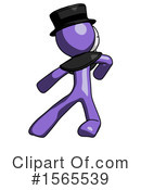 Purple Design Mascot Clipart #1565539 by Leo Blanchette