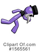 Purple Design Mascot Clipart #1565561 by Leo Blanchette
