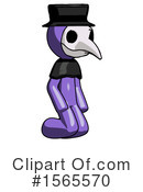 Purple Design Mascot Clipart #1565570 by Leo Blanchette