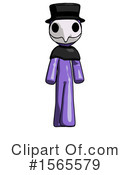 Purple Design Mascot Clipart #1565579 by Leo Blanchette