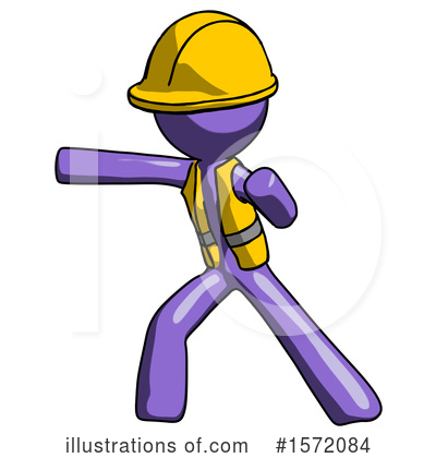 Royalty-Free (RF) Purple Design Mascot Clipart Illustration by Leo Blanchette - Stock Sample #1572084