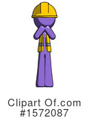 Purple Design Mascot Clipart #1572087 by Leo Blanchette