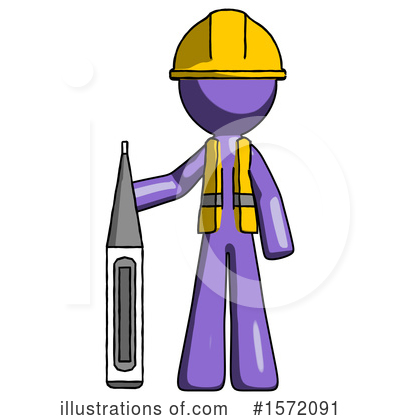 Royalty-Free (RF) Purple Design Mascot Clipart Illustration by Leo Blanchette - Stock Sample #1572091