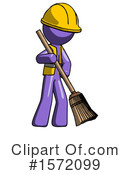 Purple Design Mascot Clipart #1572099 by Leo Blanchette