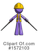 Purple Design Mascot Clipart #1572103 by Leo Blanchette