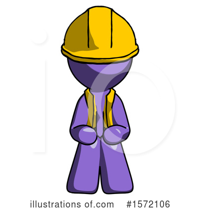 Royalty-Free (RF) Purple Design Mascot Clipart Illustration by Leo Blanchette - Stock Sample #1572106