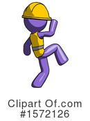 Purple Design Mascot Clipart #1572126 by Leo Blanchette
