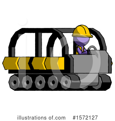 Royalty-Free (RF) Purple Design Mascot Clipart Illustration by Leo Blanchette - Stock Sample #1572127